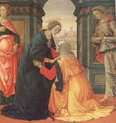 Domenico Ghirlandaio The Visitation (mk05) oil painting